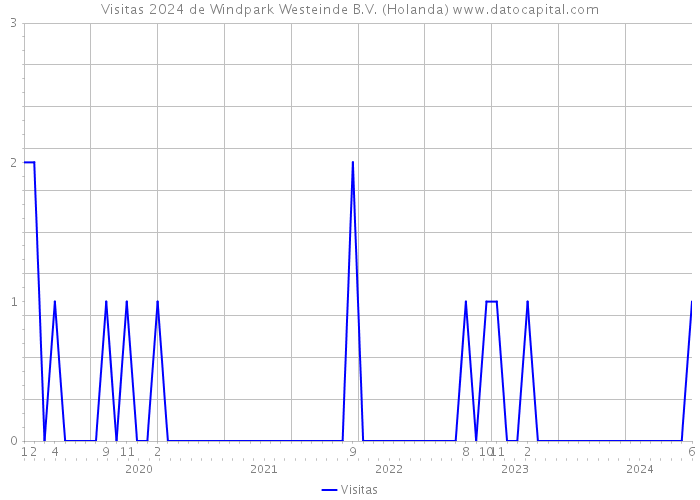 Visitas 2024 de Windpark Westeinde B.V. (Holanda) 