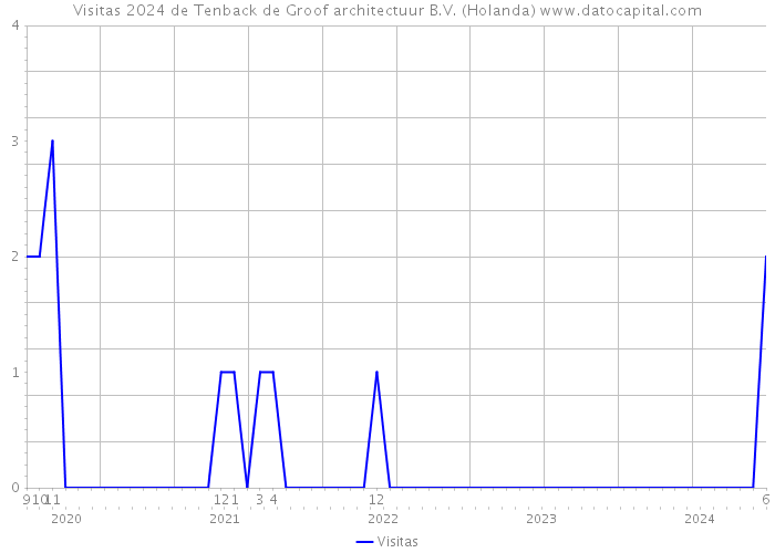 Visitas 2024 de Tenback de Groof architectuur B.V. (Holanda) 