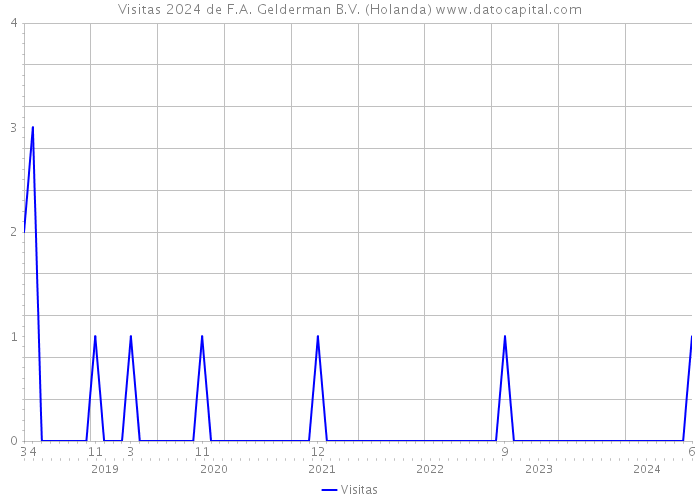 Visitas 2024 de F.A. Gelderman B.V. (Holanda) 