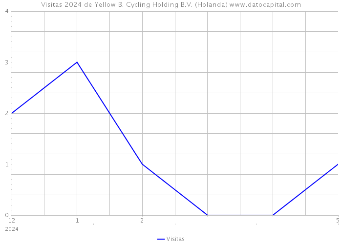 Visitas 2024 de Yellow B. Cycling Holding B.V. (Holanda) 