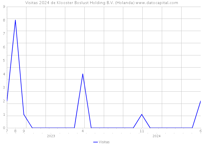 Visitas 2024 de Klooster Boslust Holding B.V. (Holanda) 