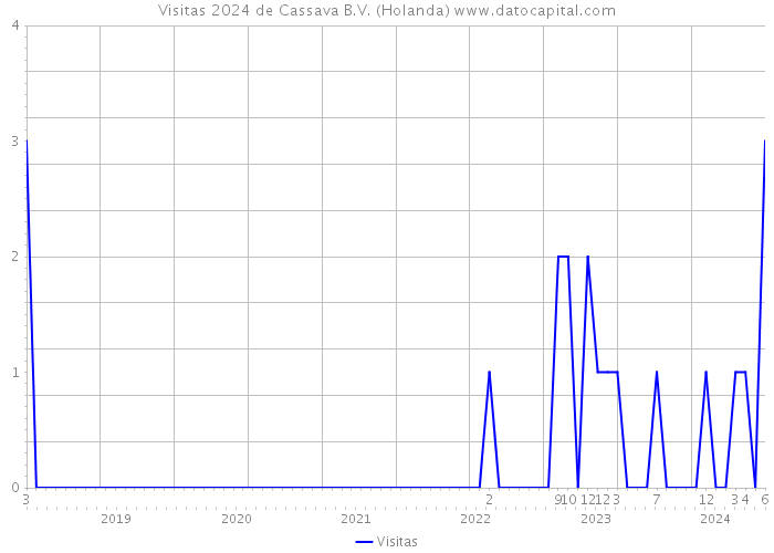 Visitas 2024 de Cassava B.V. (Holanda) 