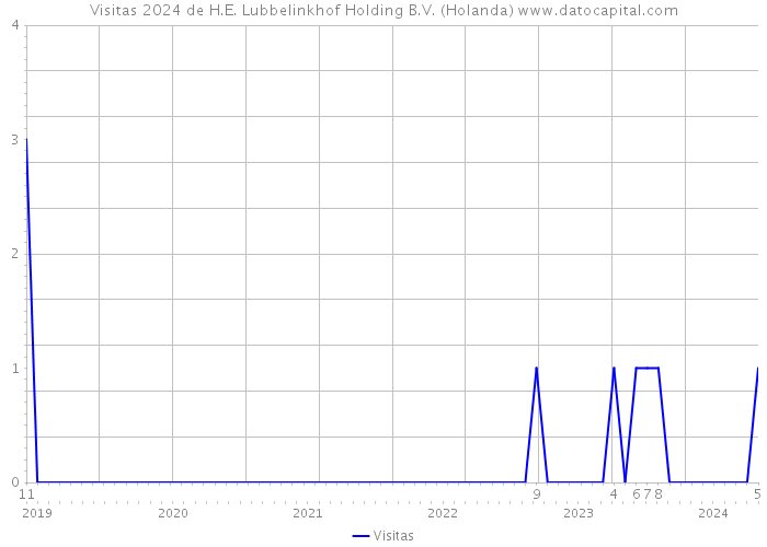 Visitas 2024 de H.E. Lubbelinkhof Holding B.V. (Holanda) 