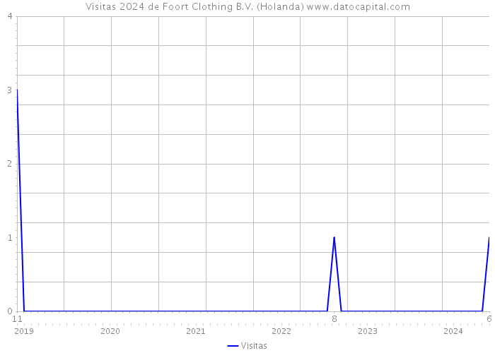 Visitas 2024 de Foort Clothing B.V. (Holanda) 