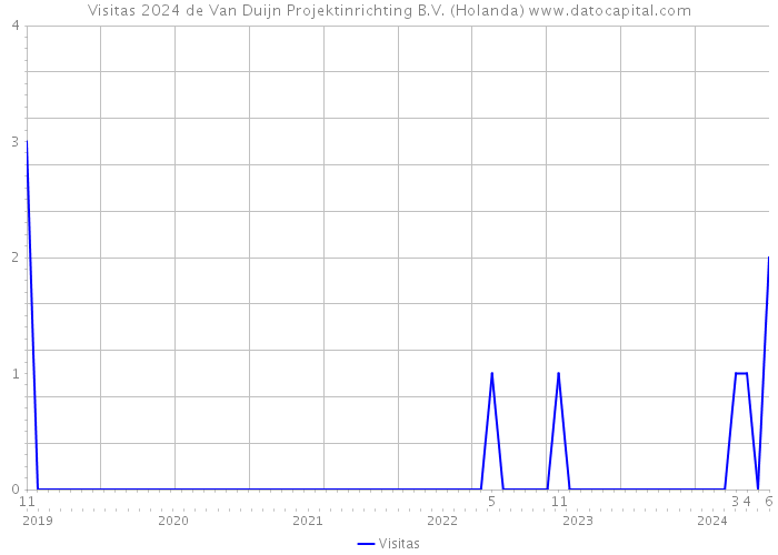 Visitas 2024 de Van Duijn Projektinrichting B.V. (Holanda) 
