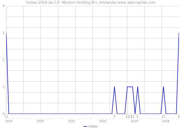 Visitas 2024 de C.P. Winston Holding B.V. (Holanda) 