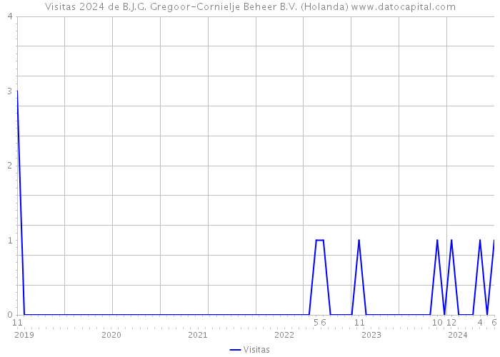 Visitas 2024 de B.J.G. Gregoor-Cornielje Beheer B.V. (Holanda) 