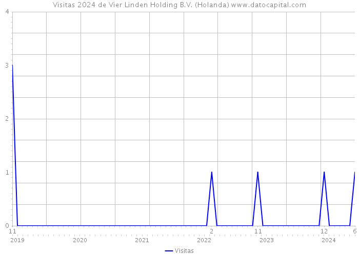 Visitas 2024 de Vier Linden Holding B.V. (Holanda) 