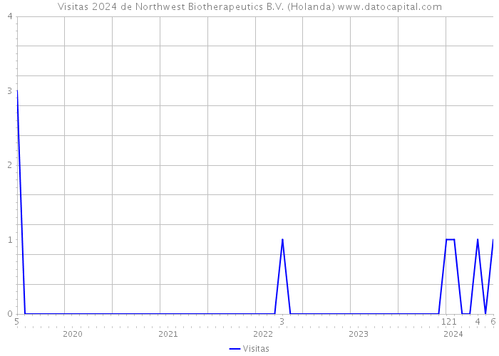 Visitas 2024 de Northwest Biotherapeutics B.V. (Holanda) 