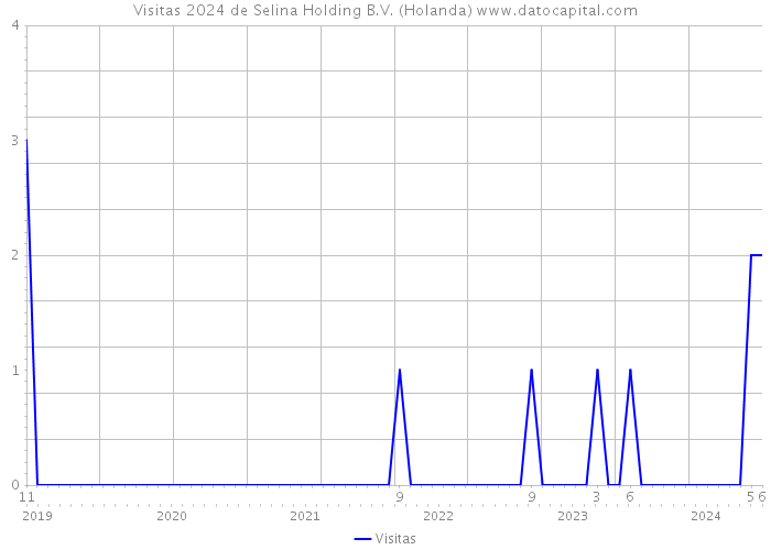 Visitas 2024 de Selina Holding B.V. (Holanda) 