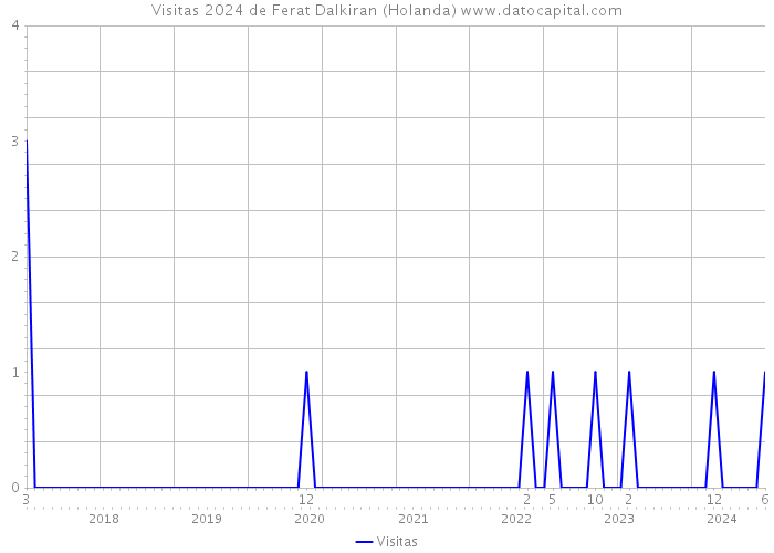 Visitas 2024 de Ferat Dalkiran (Holanda) 