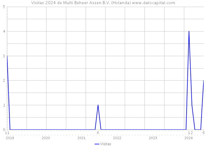 Visitas 2024 de Multi Beheer Assen B.V. (Holanda) 