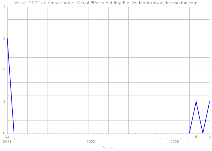 Visitas 2024 de Ambassadors Visual Effects Holding B.V. (Holanda) 