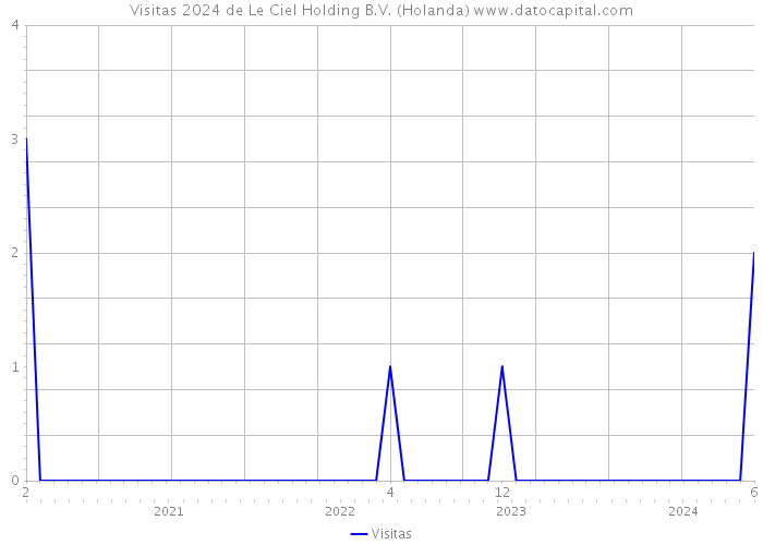 Visitas 2024 de Le Ciel Holding B.V. (Holanda) 