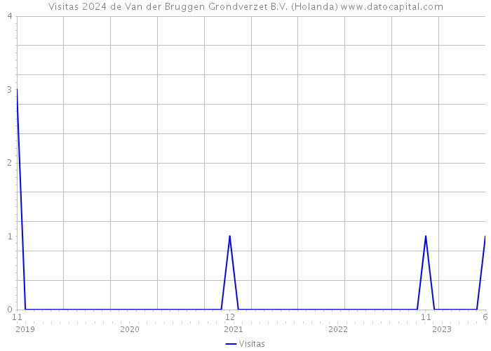 Visitas 2024 de Van der Bruggen Grondverzet B.V. (Holanda) 