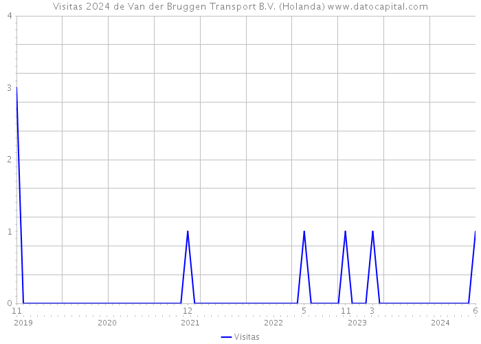 Visitas 2024 de Van der Bruggen Transport B.V. (Holanda) 