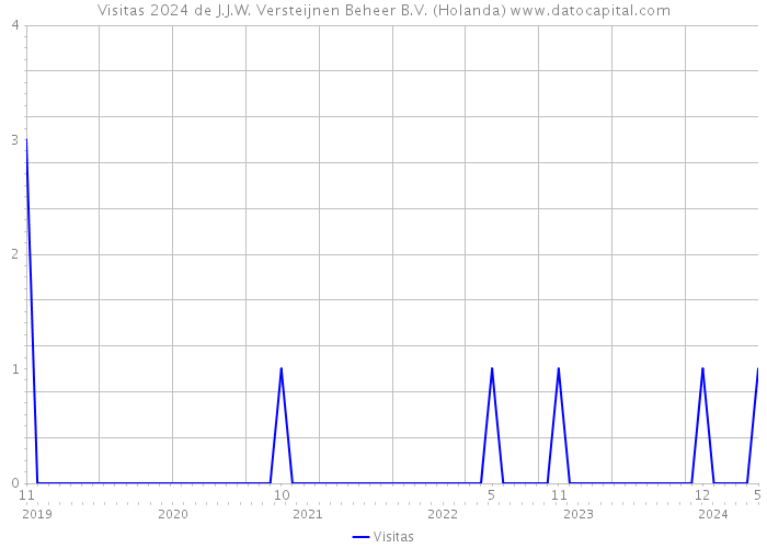 Visitas 2024 de J.J.W. Versteijnen Beheer B.V. (Holanda) 