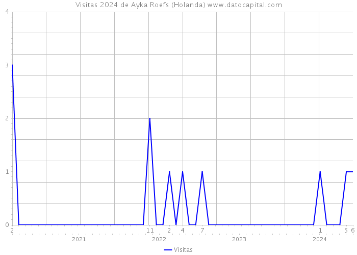 Visitas 2024 de Ayka Roefs (Holanda) 