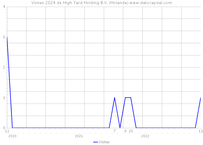 Visitas 2024 de High Yard Holding B.V. (Holanda) 