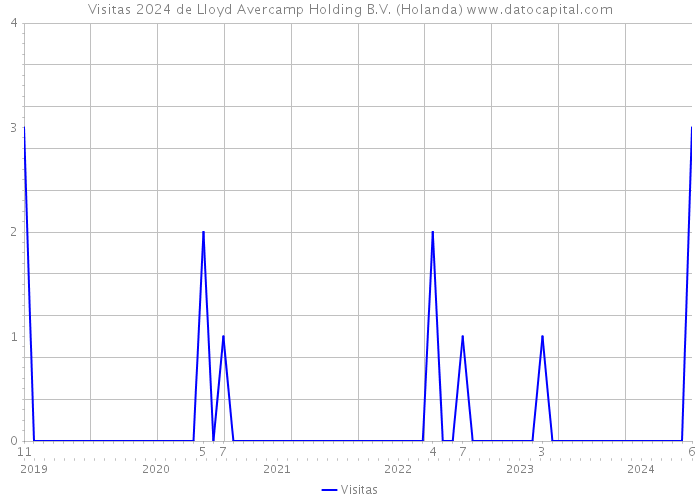 Visitas 2024 de Lloyd Avercamp Holding B.V. (Holanda) 