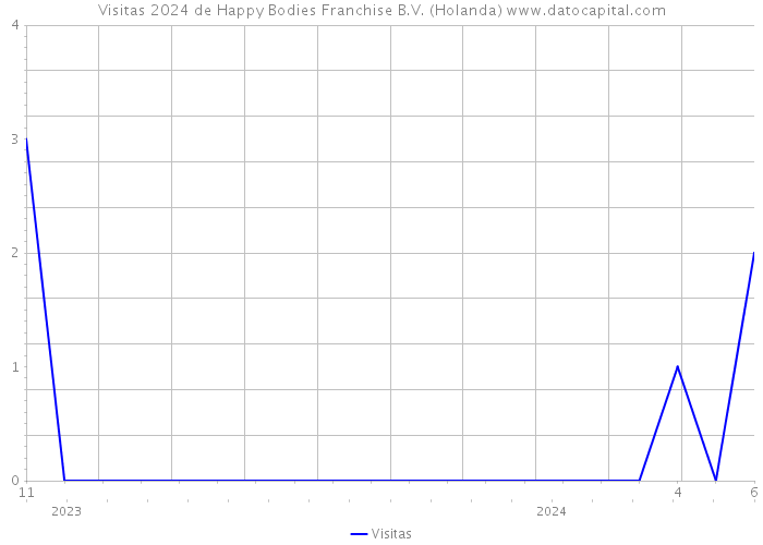 Visitas 2024 de Happy Bodies Franchise B.V. (Holanda) 