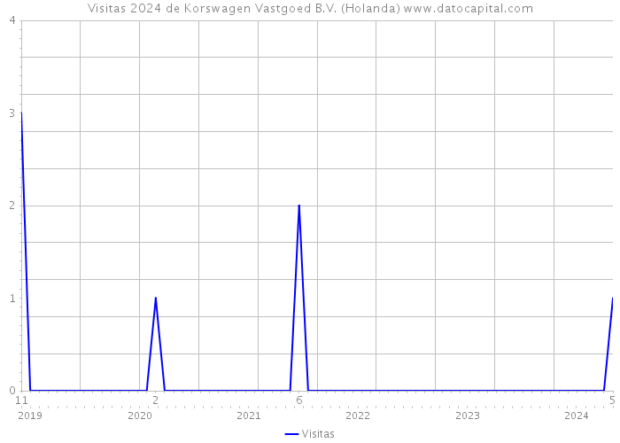 Visitas 2024 de Korswagen Vastgoed B.V. (Holanda) 