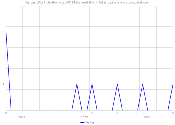 Visitas 2024 de Bouw 2000 Materieel B.V. (Holanda) 