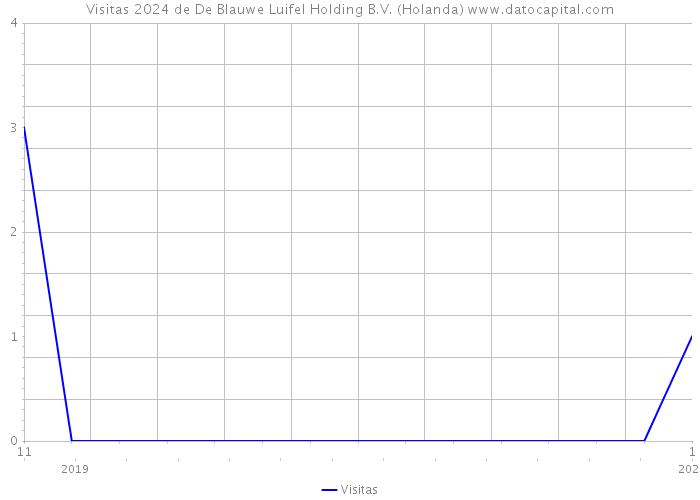 Visitas 2024 de De Blauwe Luifel Holding B.V. (Holanda) 