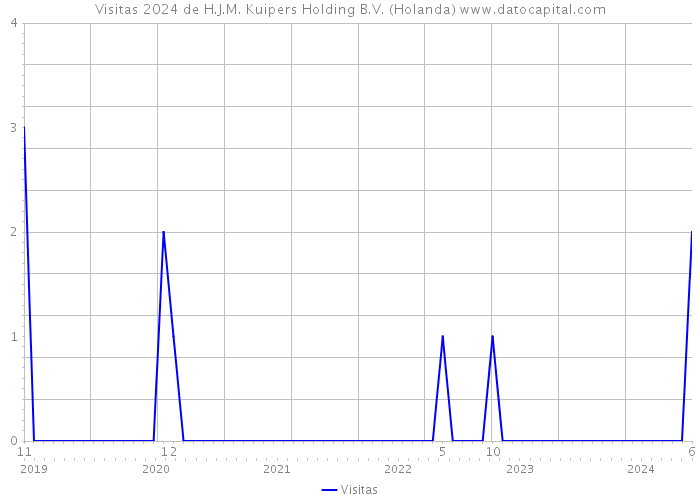 Visitas 2024 de H.J.M. Kuipers Holding B.V. (Holanda) 