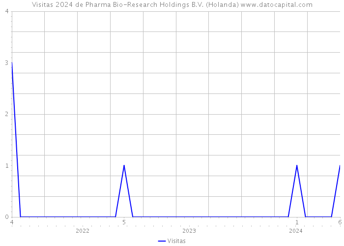 Visitas 2024 de Pharma Bio-Research Holdings B.V. (Holanda) 