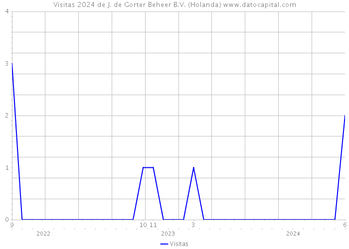 Visitas 2024 de J. de Gorter Beheer B.V. (Holanda) 