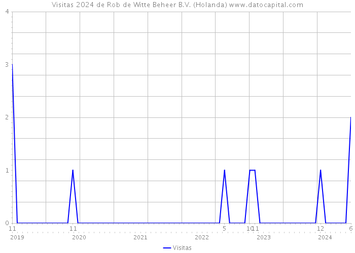 Visitas 2024 de Rob de Witte Beheer B.V. (Holanda) 