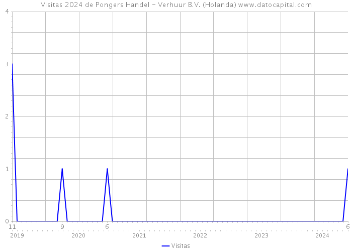 Visitas 2024 de Pongers Handel - Verhuur B.V. (Holanda) 