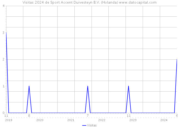 Visitas 2024 de Sport Accent Duivesteyn B.V. (Holanda) 