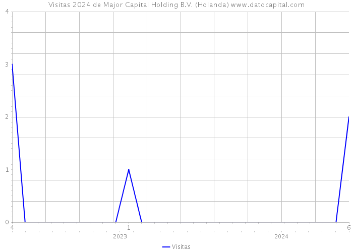 Visitas 2024 de Major Capital Holding B.V. (Holanda) 