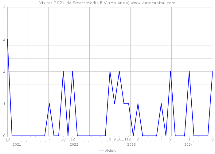 Visitas 2024 de Smart Media B.V. (Holanda) 