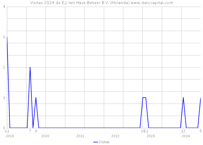 Visitas 2024 de E.J. ten Have Beheer B.V. (Holanda) 