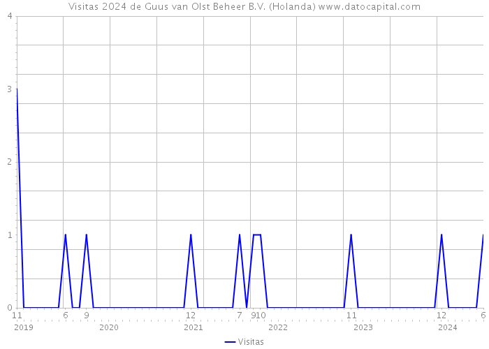 Visitas 2024 de Guus van Olst Beheer B.V. (Holanda) 