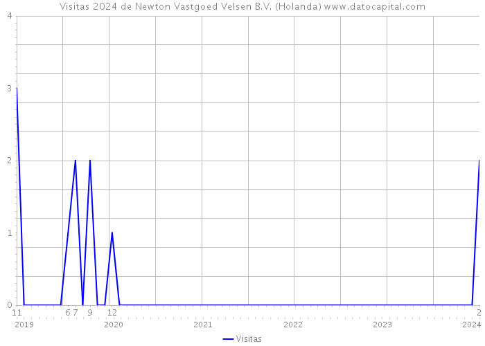 Visitas 2024 de Newton Vastgoed Velsen B.V. (Holanda) 