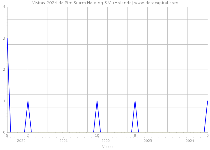 Visitas 2024 de Pim Sturm Holding B.V. (Holanda) 