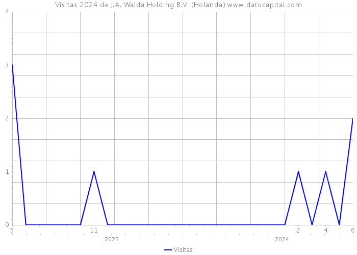 Visitas 2024 de J.A. Walda Holding B.V. (Holanda) 