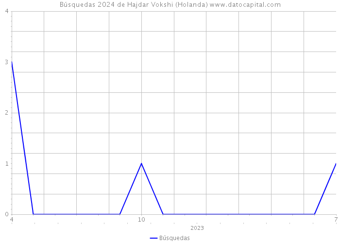 Búsquedas 2024 de Hajdar Vokshi (Holanda) 