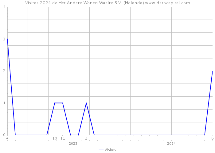 Visitas 2024 de Het Andere Wonen Waalre B.V. (Holanda) 