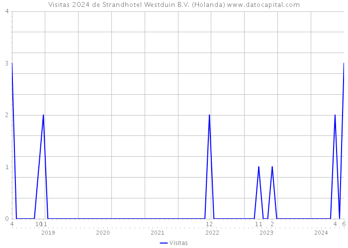 Visitas 2024 de Strandhotel Westduin B.V. (Holanda) 