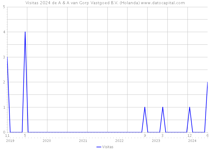 Visitas 2024 de A & A van Gorp Vastgoed B.V. (Holanda) 