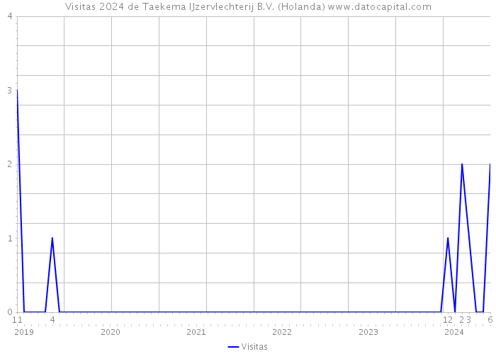 Visitas 2024 de Taekema IJzervlechterij B.V. (Holanda) 