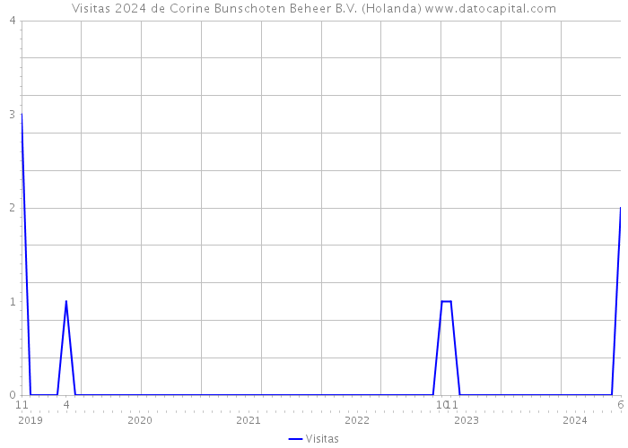 Visitas 2024 de Corine Bunschoten Beheer B.V. (Holanda) 