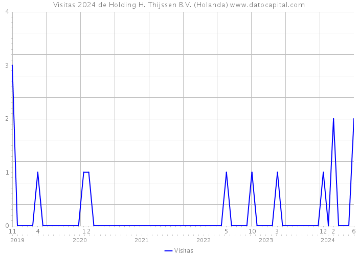 Visitas 2024 de Holding H. Thijssen B.V. (Holanda) 