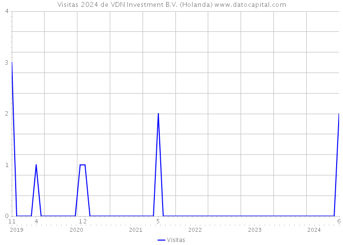 Visitas 2024 de VDN Investment B.V. (Holanda) 