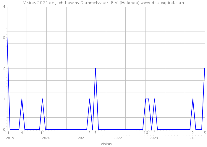 Visitas 2024 de Jachthavens Dommelsvoort B.V. (Holanda) 